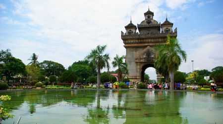 Vientiane - Łuk Triumfalny – Laos