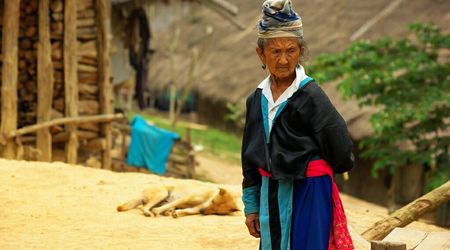 Laotańska wioska – Laos
