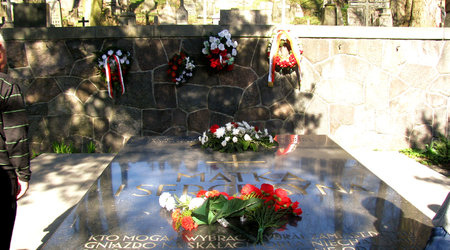Serce Piłsudskiego - Cmentarz Rossa - Wilno – Litwa