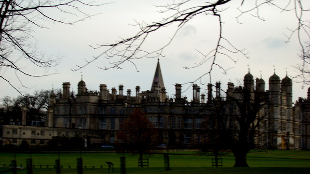 Zamek Burghley House Stamford