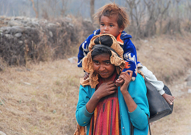 w drodze do Chitwan