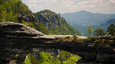 Fragment Bramy Pravcickiej – Decin, Republika Czeska