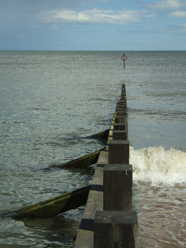 Plaża "miejska" w Aberdeen