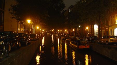 Amsterdam nocą  6 – Holandia