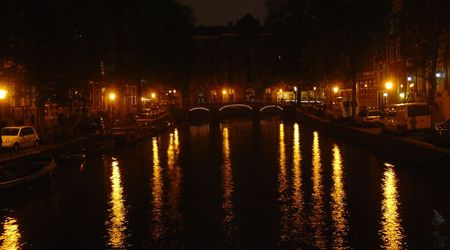 Amsterdam nocą  15 – Holandia