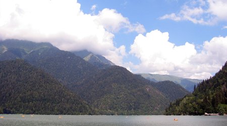 Jezioro Ritza/Rica/.-1 – Gruzja