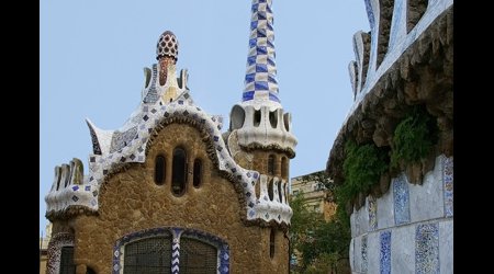 Park Güell,Antoni Gaudí,Barcelona – Hiszpania
