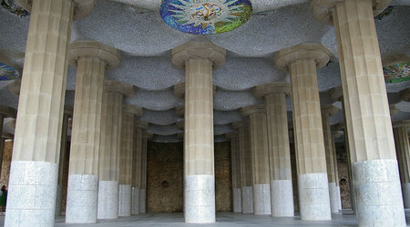 Park Güell,Antoni Gaudí,Barcelona – Hiszpania