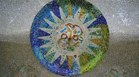 Park Güell,Antoni Gaudí,Barcelona – Hiszpania