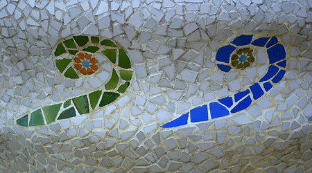 Park Güell,Antoni Gaudí,Barcelona – Hiszpania