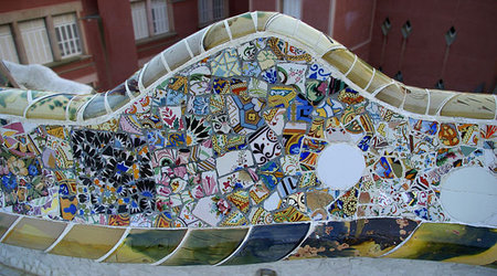 Park Güell,Antoni Gaudí,Barcelona – Hiszpania