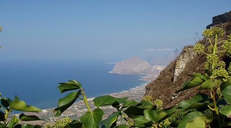 olśniewający widok na Riserva dello Zingaro – Erice, Włochy