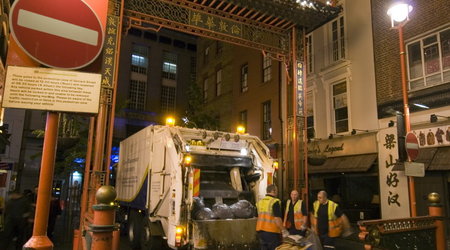 Wejście do Chinatown – Londyn, Wielka Brytania
