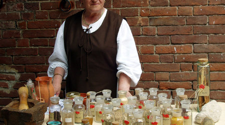 zioła w słoiczkach – Turyn, Włochy