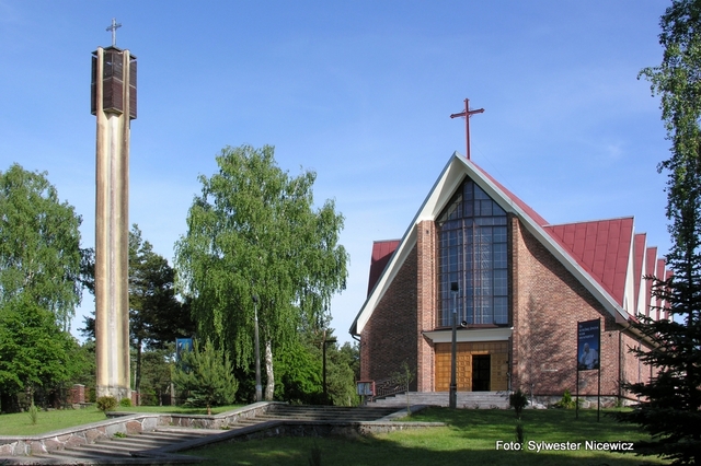 Foto: Sylwester Nicewicz  - Kościół Najświętszego Serca Jezusowego w Koźle.