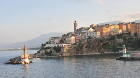 Dsc 4467  Bastia - widok z promu – Francja