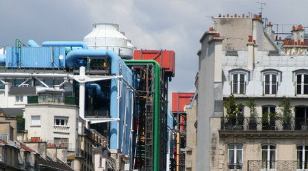 Centrum Pompidou – Paryż, Francja