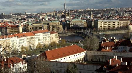 widok na Most Karola – Praga, Republika Czeska