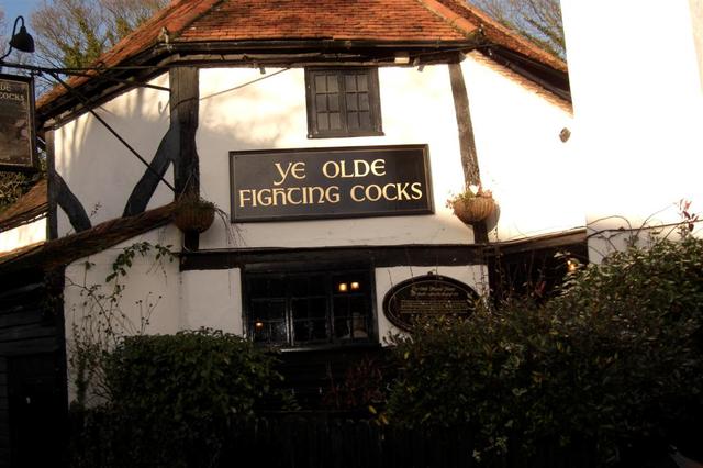 Ye Olde Fighting Cocks, najstarszy pub w Anglii