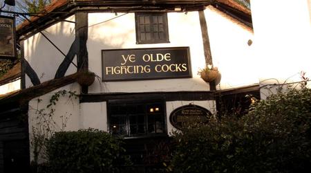 Ye Olde Fighting Cocks, najstarszy pub w Anglii – St Albans, Wielka Brytania