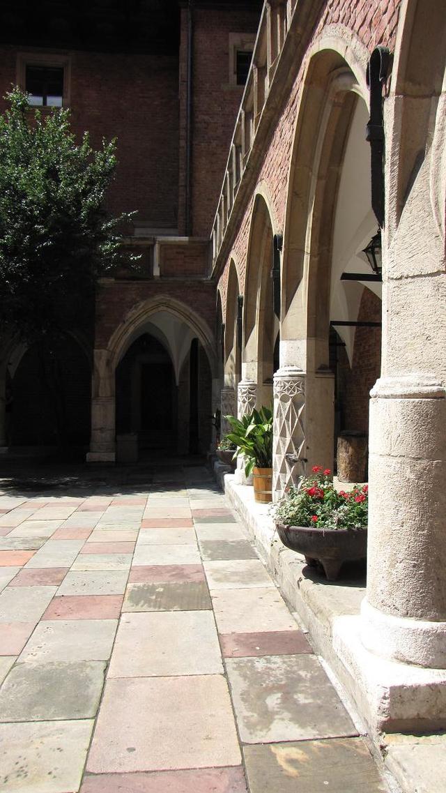 Collegium Maius w czerwcowym słońcu