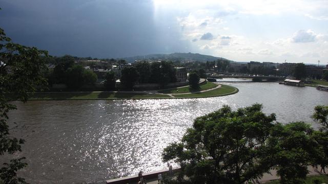 Pół nieba, widok z Wawelu