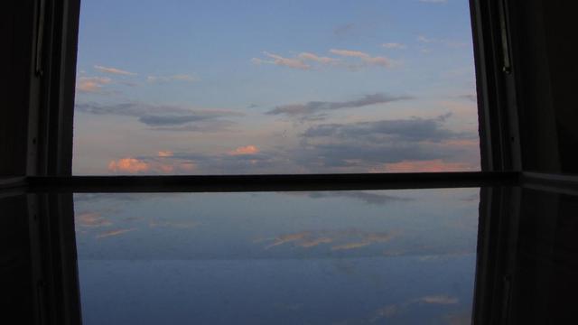 dwa widoki z mojego okna