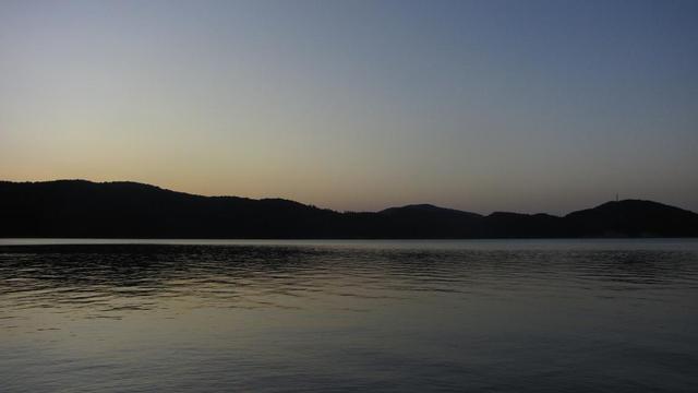 Wieczór nad Soliną