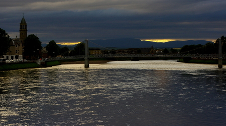 rzeka Ness w Inverness – Wielka Brytania
