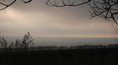 mołdawski krajobraz – Rezina, Mołdawia