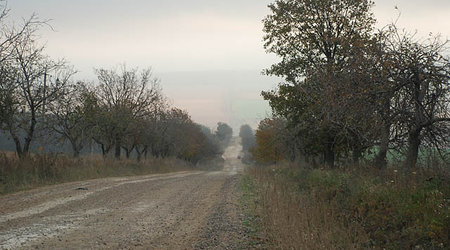 mołdawski krajobraz – Rezina, Mołdawia
