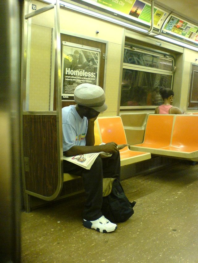 Nowy Jork, w metrze