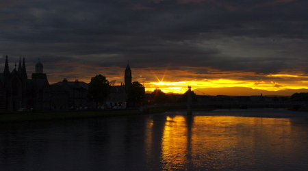 zachód nad Inverness – Wielka Brytania