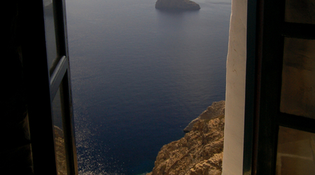 Monastyr Hozoviotissa – Amorgos, Grecja