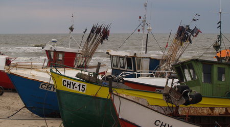 Kutry na plaży – Chłopy, Polska
