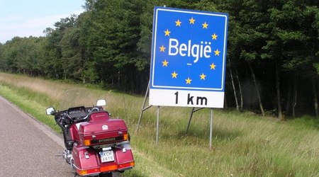 Belgia na moto