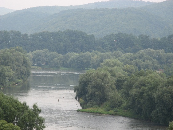 Widok na San