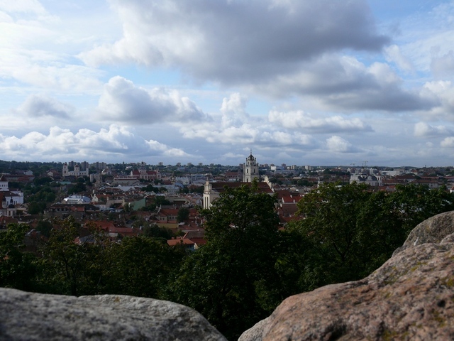 Widok z zamku 