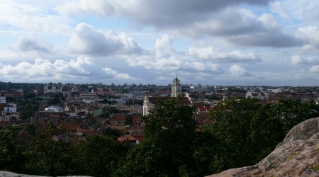 Widok z zamku – Wilno, Litwa