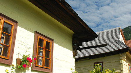 Vilkolinec 04 – Vlkolínec, Słowacja