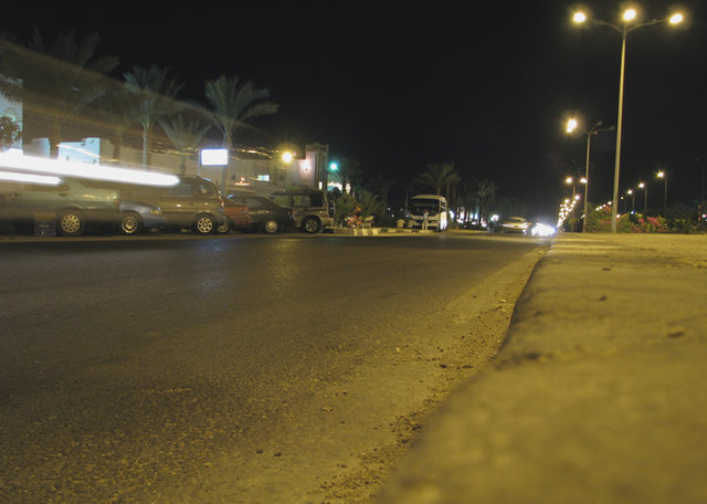 Egipt Sharm El Sheikh - wdok na ulicę