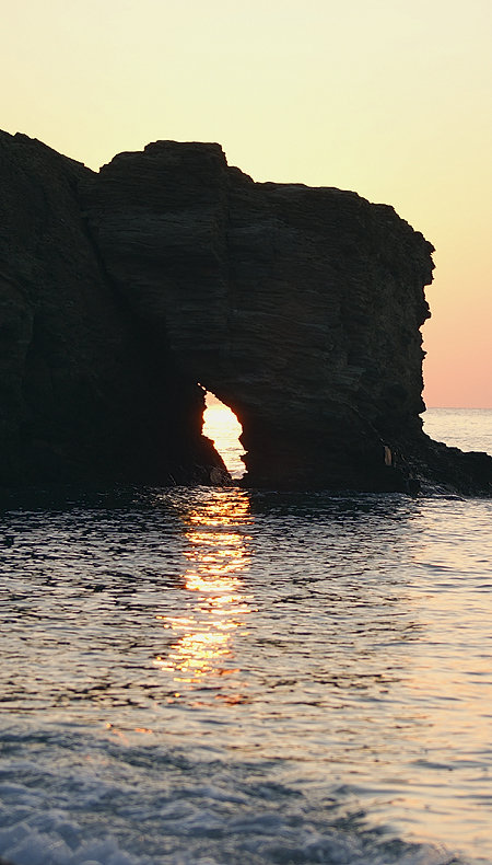 Agia Pelagia Kreta wschód słońca