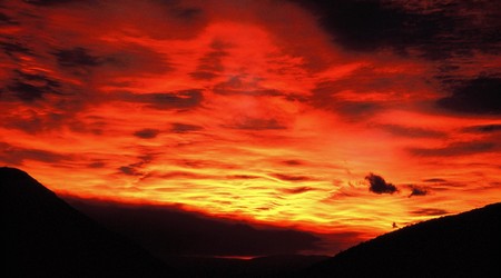 Świt – Patagonia, Argentyna