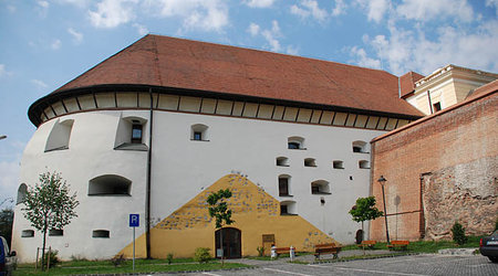Sibiu - "gruba baszta" – Rumunia