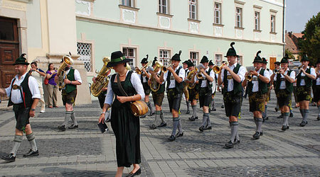 Sibiu - orkiestra bawaczyków? – Rumunia