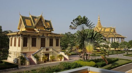 Pałac Królewski, Phnom Penh, Kambodża