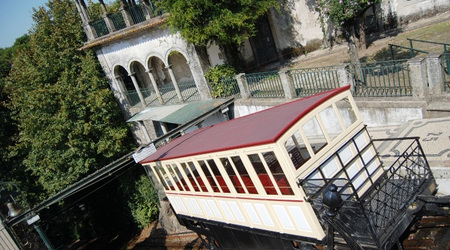 kolejka do sanktuarium Bom Jesus – Bom Jesus do Monte, Portugalia
