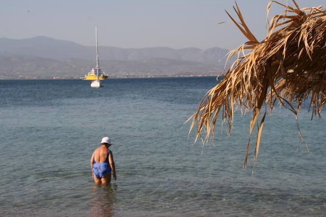 GRECJA,WYSPA EVIA-ANTYCZNA PANI