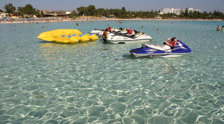 CYPR-AYIA NAPA-PIĘKNA PLAŻA