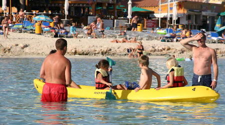 CYPR-AYIA NAPA-PIĘKNA PLAŻA